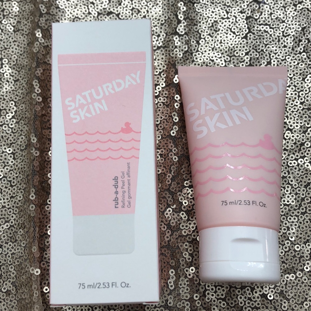 New Saturday Skin Rub a Dub Refining Peel Gel
